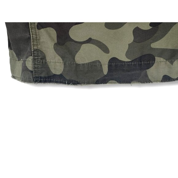 Ashley by 26‎ Intl Dowtown Camo Floral Embroidered Jacket Size M Coat Camouflage - Picture 5 of 10